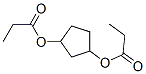 (3-propanoyloxycyclopentyl) propanoate