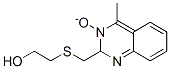 2-(((4-Methyl-3-oxido-2,3-dihydro-2-quinazolinyl)methyl)thio)ethanol