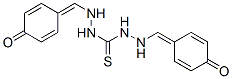 1,3-bis[(4-oxo-1-cyclohexa-2,5-dienylidene)methylamino]thiourea