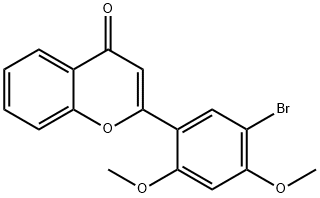 2-(5-bromo-2,4-dimethoxy-phenyl)chromen-4-one