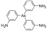 3-bis(3-aminophenyl)arsanylaniline