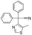 2-(5-methyl-1,3-thiazol-4-yl)-2,2-diphenyl-acetonitrile