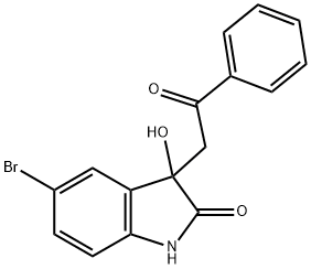 5-bromo-3-hydroxy-3-(2-oxo-2-phenylethyl)indolin-2-one