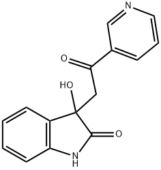 3-hydroxy-3-(2-oxo-2-pyridin-3-ylethyl)-
1,3-dihydro-indol-2-one