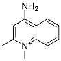 1-methyl-4-amino-2-methylquinolinium