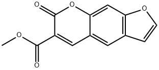 Methyl 7-oxo-7H-furo(3,2-g)(1)benzopyran-6-carboxylate