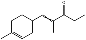 2-methyl-1-(4-methyl-3-cyclohexen-1-yl)pent-1-en-3-one