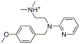 2-[(4-methoxyphenyl)methyl-pyridin-2-yl-amino]ethyl-dimethyl-azanium