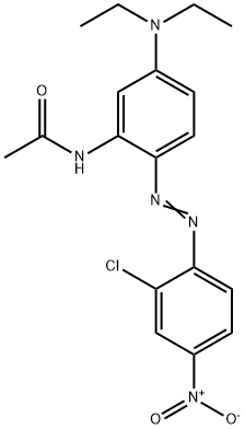 N-[2-[(2-氯-4-硝基苯基)偶氮]-5-(二乙氨基)苯基]-乙酰胺