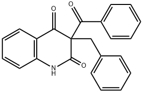 3-Benzoyl-3-(phenylmethyl)quinoline-2,4(1H,3H)-dione