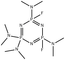 1,3,5,2,4,6-Triazatriphosphorine, 2,2,4,6-tetrakis(dimethylamino)-4,6- difluoro-