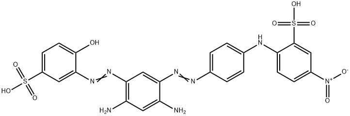 2-[[4-[[2,4-diamino-5-[(2-hydroxy-5-sulphophenyl)azo]phenyl]azo]phenyl]amino]-5-nitrobenzenesulphonic acid