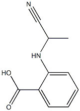 Benzoic acid, 2-[(1-cyanoethyl)amino]-, (-)- (9CI)