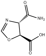5-Oxazolecarboxylicacid,4-(aminocarbonyl)-4,5-dihydro-,trans-(9CI)