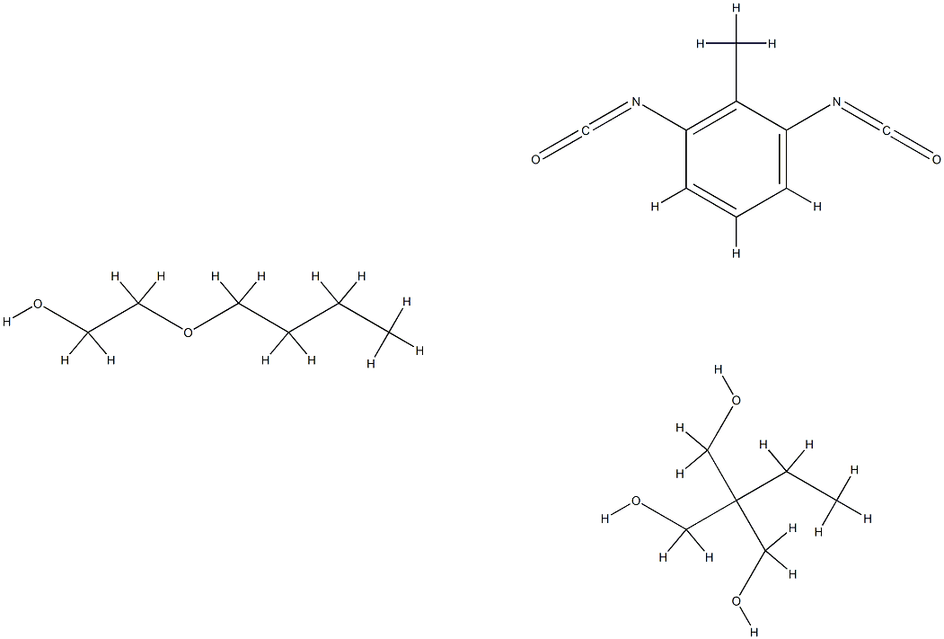 1,3-Propanediol, 2-ethyl-2-(hydroxymethyl)-, polymer with 1,3-diisocyanatomethylbenzene, 2-butoxyethanol-blocked