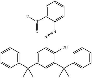2,4-bis(1-methyl-1-phenylethyl)-6-[(2-nitrophenyl)azo]phenol