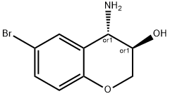 (3R,4S)-4-amino-6-bromochroman-3-ol