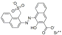 strontium 3-hydroxy-4-[[1-(sulphonatomethyl)-2-naphthyl]azo]-2-naphthoate