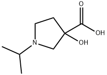 3-Pyrrolidinecarboxylicacid,3-hydroxy-1-(1-methylethyl)-(9CI)