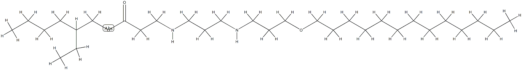 N-[3-[[3-(Tridecyloxy)propyl]amino]propyl]-β-alanine 2-ethylhexyl ester