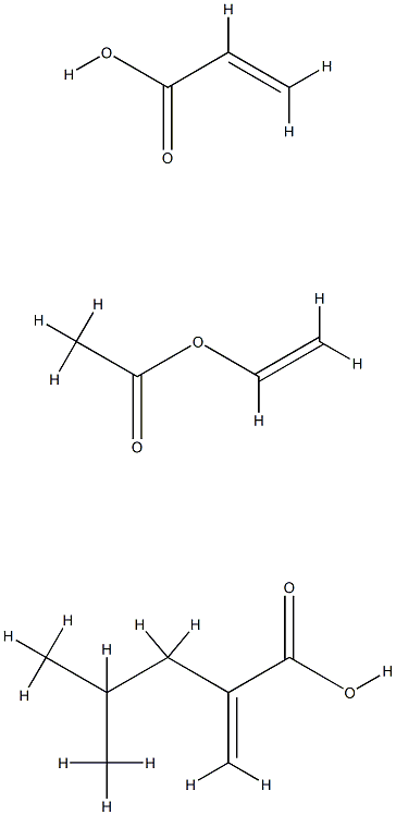 2-Propenoic acid, polymer with ethenyl acetate and 2-methylpropyl 2-propenoate