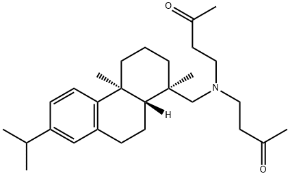 [1R-(1alpha,4abeta,10aalpha)]-4,4'-[[[1,2,3,4,4a,9,10,10a-octahydro-7-isopropyl-1,4a-dimethylphenanthren-1-yl]methyl]imino]bisbutan-2-one