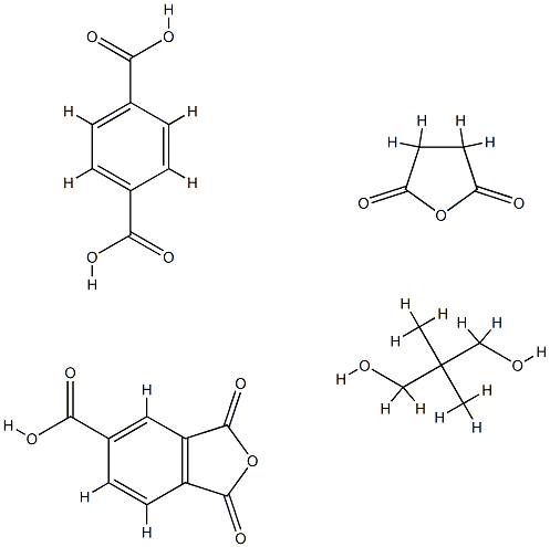 1,4-Benzenedicarboxylic acid, polymer with 1,3-dihydro-1,3-dioxo-5-isobenzofurancarboxylic acid, dihydro-2,5-furandione and 2,2-dimethyl-1,3-propanediol