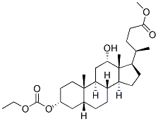 methyl 3alpha-[(ethoxycarbonyl)oxy]-12alpha-hydroxy-5beta-cholan-24-oate