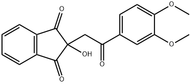 2-[2-(3,4-dimethoxyphenyl)-2-oxoethyl]-2-hydroxy-1H-indene-1,3(2H)-dione