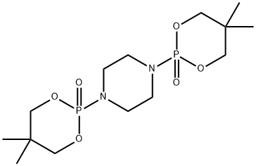 Piperazine, 1,4-bis(5,5-dimethyl-2-oxido-1,3,2-dioxaphosphorinan-2-yl)-