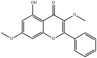 4H-1-Benzopyran-4-one, 5-hydroxy-3,7-dimethoxy-2-phenyl-