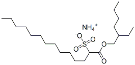 1-[(2-Ethylhexyloxy)carbonyl]-1-tridecanesulfonic acid ammonium salt