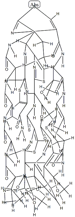 (5S)-26'-Deoxo-5,28-dihydro-26'-thioxo-18-de[2-[(1-carbamoylethenyl)amino]-1-methylene-2-oxoethyl]siomycin A