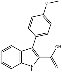 3-(4-甲氧苯基)-1H-2-吲哚甲酸