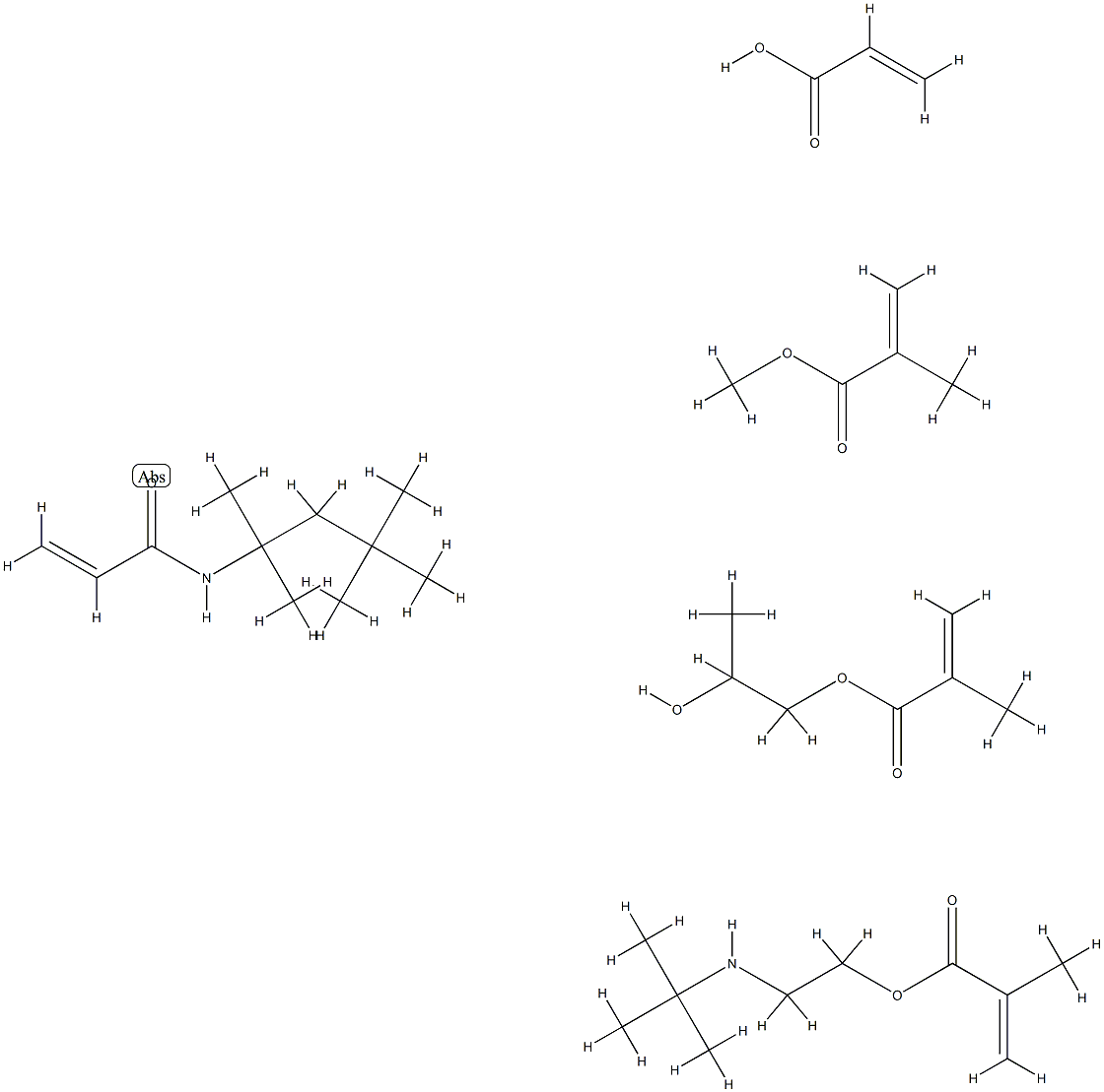 辛基丙烯酰胺/丙烯酸(酯)类/甲基丙烯酸丁氨基乙酯共聚物