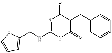 5-Benzyl-2-(furfurylamino)pyrimidine-4,6(1H,5H)-dione