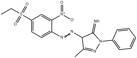 4-[[4-(Ethylsulfonyl)-2-nitrophenyl]azo]-2,4-dihydro-5-methyl-2-phenyl-3H-pyrazol-3-imine