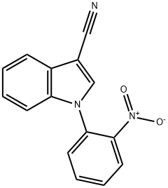 1-(2-nitrophenyl)indole-3-carbonitrile