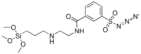 3-[[[2-[[3-(trimethoxysilyl)propyl]amino]ethyl]amino]carbonyl]benzene-1-sulphonyl azide