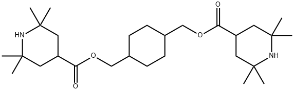 Bis(2,2,6,6-tetramethyl-4-piperidinecarboxylic acid)1,4-cyclohexanediylbis(methylene) ester
