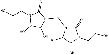 1,1'-Methylenebis[4,5-dihydroxy-3-(2-hydroxyethyl)-2-imidazolidinone]