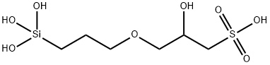 2-hydroxy-3-[3-(trihydroxysilyl)propoxy]propane-1-sulphonic acid