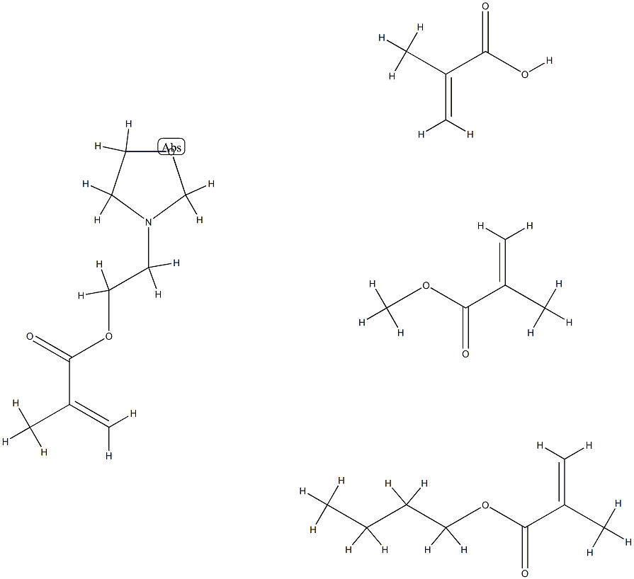 2-Propenoic acid, 2-methyl-, polymer with butyl 2-methyl-2-propenoate, methyl 2-methyl-2-propenoate and 2-(3-oxazolidinyl)ethyl 2-methyl-2-propenoate