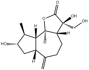 (3R,3aβ,6aβ,9aβ,9bα)-Dodecahydro-3,8α-dihydroxy-3-hydroxymethyl-9β-methyl-6-methyleneazuleno[4,5-b]furan-2-one