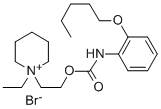 1-(2-Hydroxyethyl)-1-ethylpiperidinium bromide o-(pentyloxy)carbanilat e