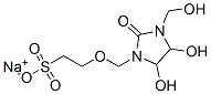 2-[[4,5-Dihydroxy-3-(hydroxymethyl)-2-oxo-1-imidazolidinyl]methoxy]ethanesulfonic acid sodium salt