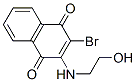 2-bromo-3-[(2-hydroxyethyl)amino]-1,4-naphthoquinone