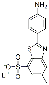 2-(4-Aminophenyl)-5-methyl-7-benzothiazolesulfonic acid lithium salt