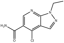 4-chloro-1-ethyl-1H-pyrazolo[3,4-b]pyridine-5-carboxaMide