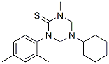 5-(cyclohexyl)tetrahydro-3-methyl-1-(2,4-xylyl)-1,3,5-triazine-2(1H)-thione